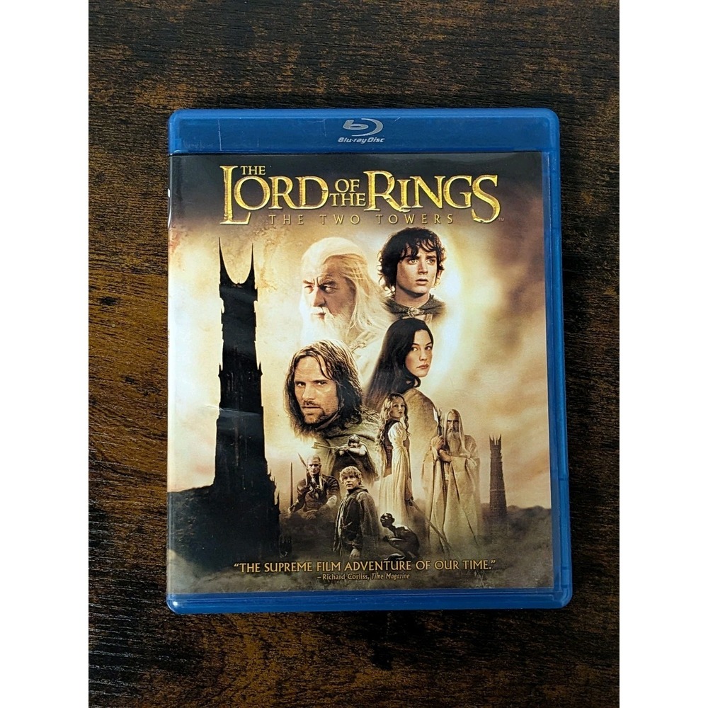 The Lord of the Rings: The Two Towers [Blu-ray] - DVD -  Very Good - Billy Boyd,